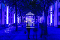 Besucher:innen im Lindenhof zur Museumsnacht 2025