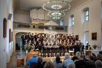 Der Stadtsingechor singt zur Motette und Ecce-Feier im Freylinghausensaal auf der Francke-Feier 2025
