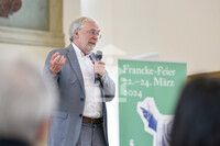 Gerald Hüther bei der Eröffnung des Jahresprogramms 2024