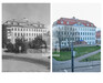 Das Historische Waisenhaus im Vergleich 1992 und 2024