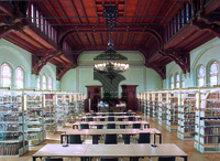 Lesesaal im IZEA