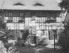 Vorderansicht vom Wohnhaus 38 in den Franckeschen Stiftungen. 1992