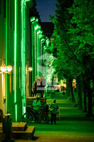 Der illuminierte Lindenhof