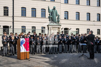 Musikalische Umrahmung des Stadtsingechors am Francke-Denkmal zur Francke-Feier 2025