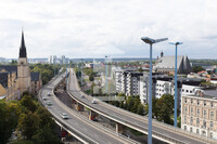 Luftaufnahme der Hochstraße